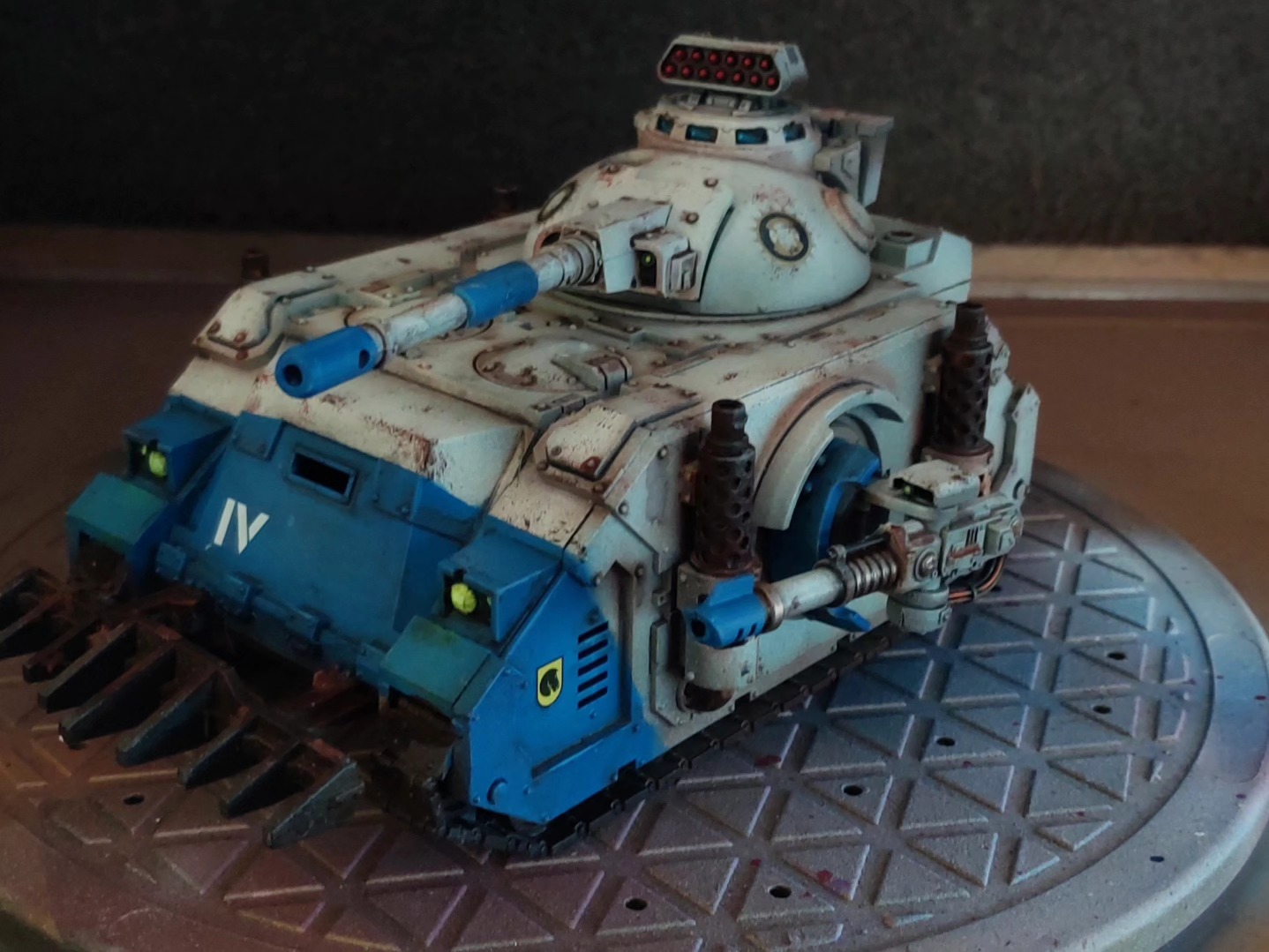 Warhammer 30K Horus Heresy Predator Tank commission painted in New Zealand