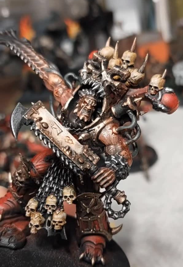 Warhammer 40K World Eater Slaughter Bound commission painted in New Zealand
