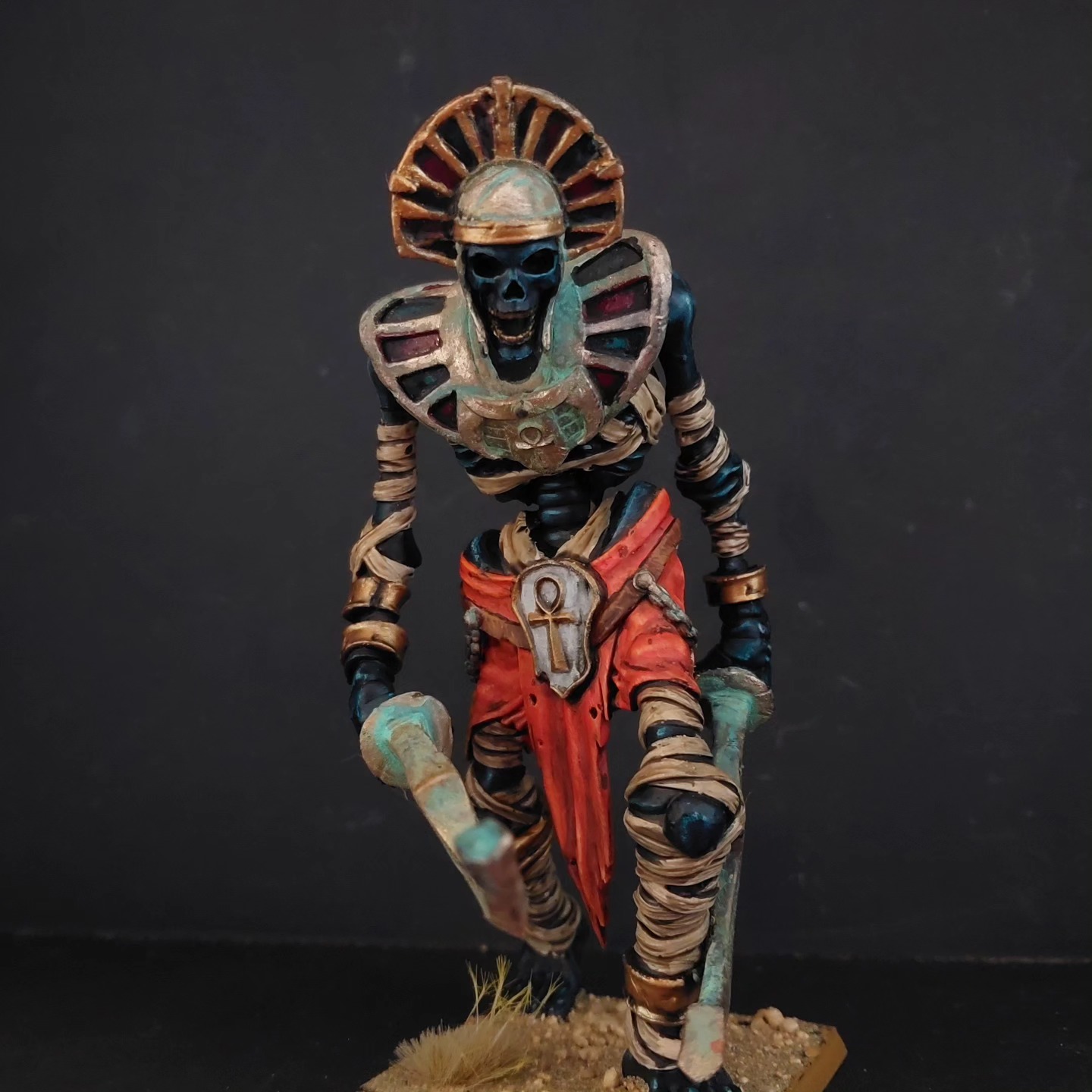 Old World bone giant commission painted in New Zealand